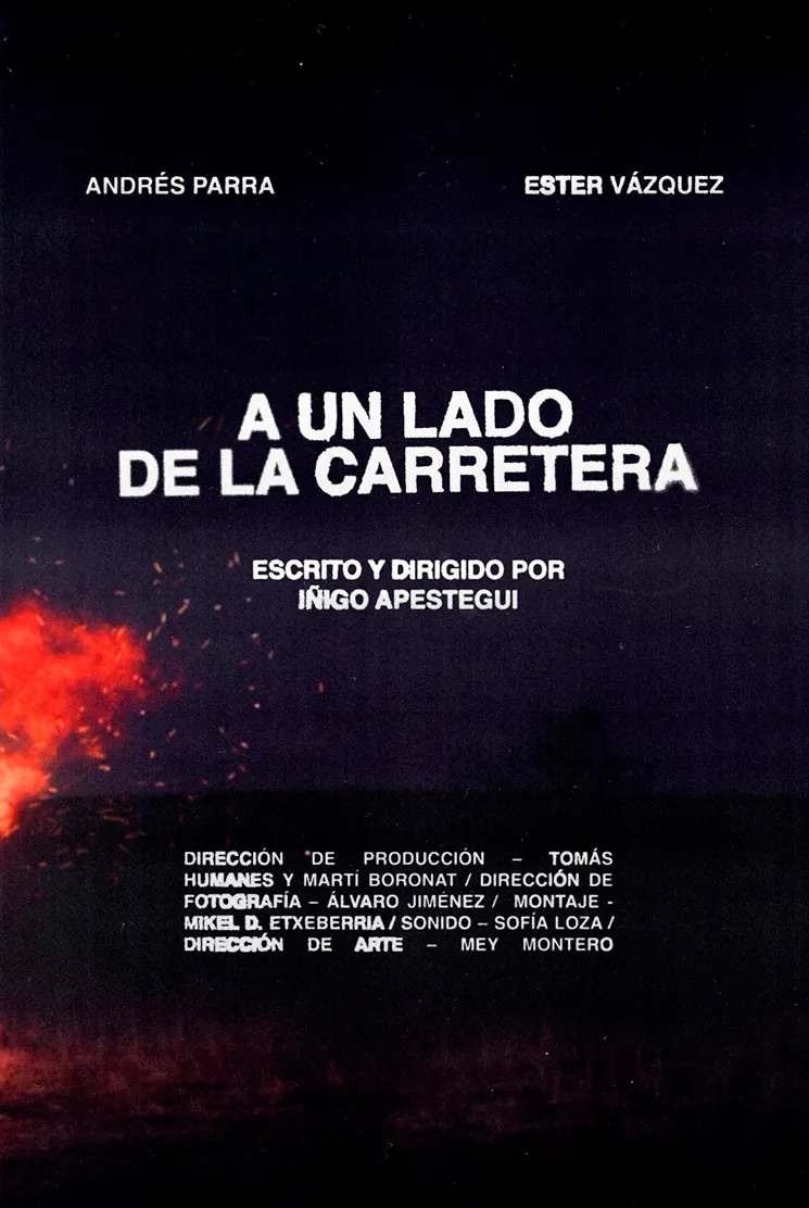 A un lado de la carretera